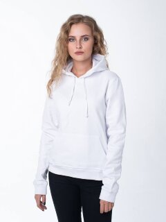 Белое женское худи